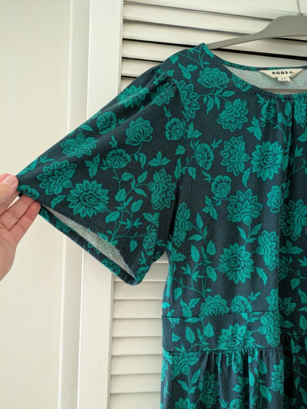 Boden Louisa Short Jersey Dress, Size 12 - Picture 4 of 6